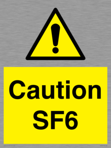 Caution SF6